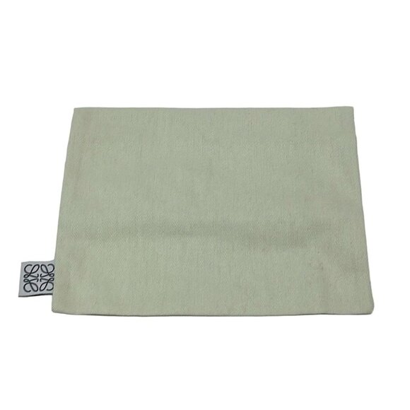 LOEWE - Gray Beige Leather Shoulder Bag - Picture 8 of 15